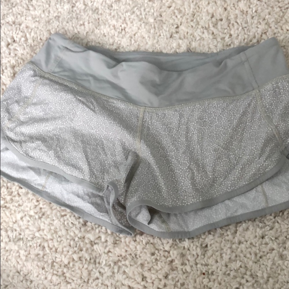 lululemon greg flowered speed up short